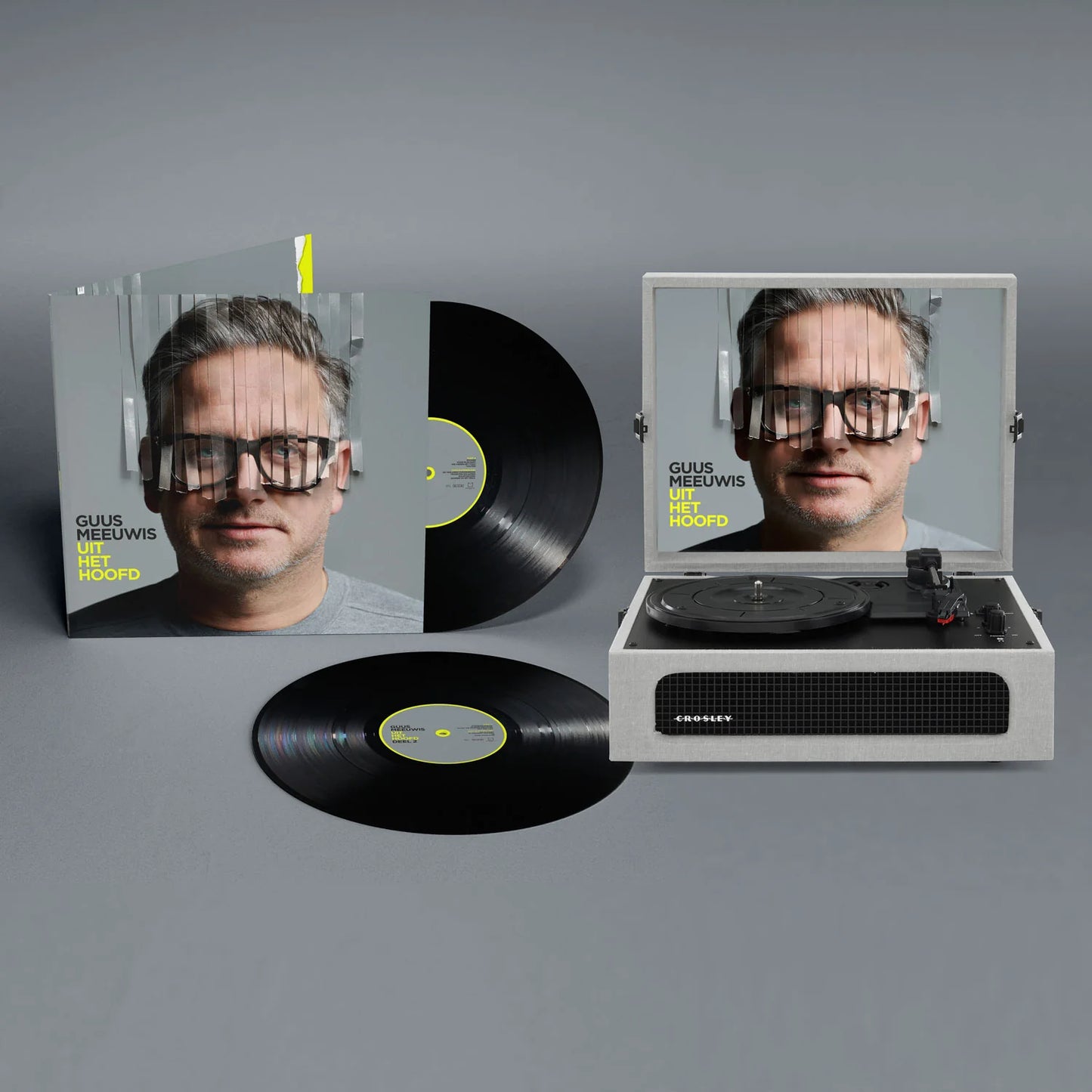 GUUS MEEUWIS | UIT HET HOOFD 2LP (ZWART VINYL) GESIGNEERD